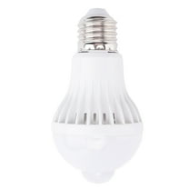 Motion Sensor Bulb Human Body Infrared Induction LED Light Bulbs Automatically Act G11701