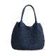 thumbnail image 1 of Zhuge Bolso de hombro tejido para mujer, bolso de mano tejido, bolso de mano tejido elegante para playa de verano, bolsos de hombro de 18,5 x 0,78 x 14,56 pulgadas (azul), 1 of 4