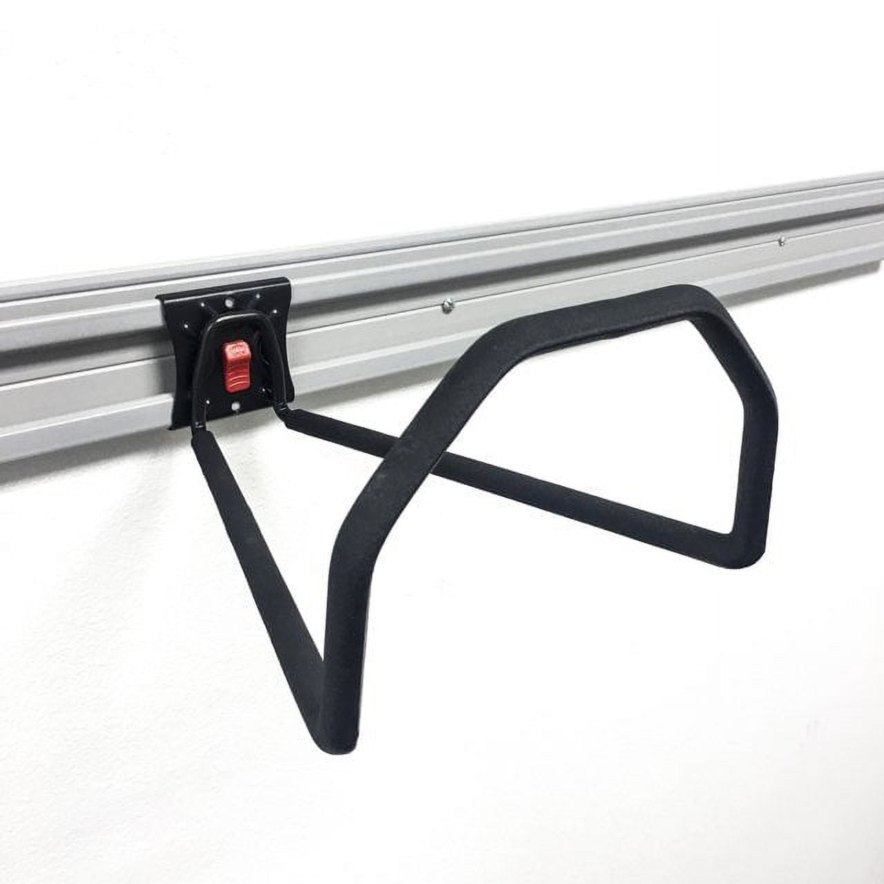 Hyper Tough Quick Release 11-inch Ladder Hook, Wall Mount, Snap Rail, Organizer Rail