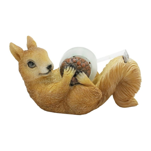 Squirrels Tape Dispenser Tape Cutting Tool Cartoon Tape Cutter Tape Cutting Base Desk Accessories for Cutting Tape