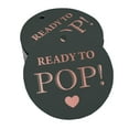 thumbnail image 1 of Inkdotpot Pack Of 50 Real Rose Gold Foil Paper Tags Ready To Pop Baby Shower Favor Hang Tags, 1 of 7