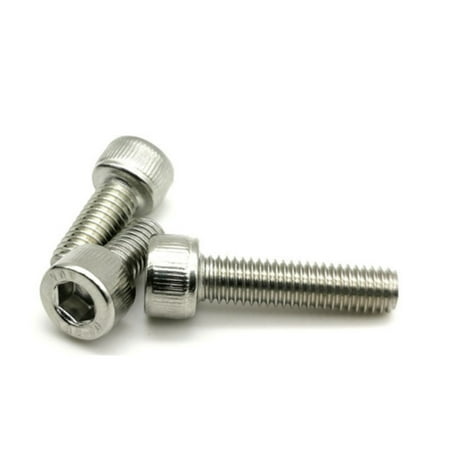 

(2pcs) 316 Stainless Steel Cup Head Hexagon Screws M8x100mm (length does not include header).