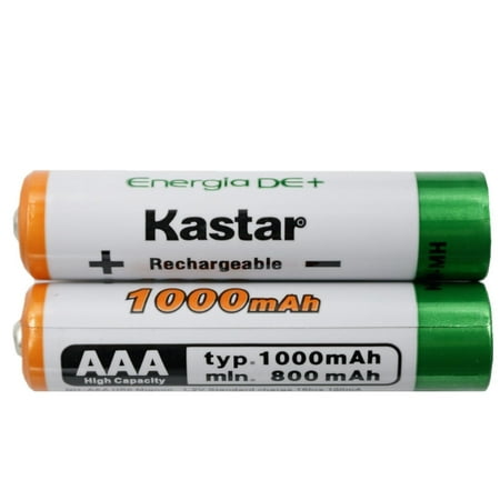 Kastar 2 Pcs Battery Replacement for Panasonic KX-TGF382 TGF382M TGF383 TGF383M TGFA30B TGFA30M TGFA30N TGFA30S TGH260 TGH260B TGH262B TGH263B TGH264B TGH265B TGH266B TGHA20 TGL430 TGL430B TGL432