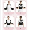 thumbnail image 4 of Corrector de postura, cinturón de soporte para hombros, soporte corporal para dolor de espalda lumbar, hombres y mujeres s202412242338, 4 of 4
