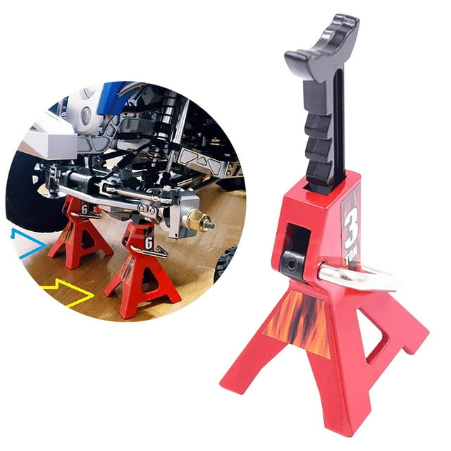 Supports de Prise de Simulation pour Voiture Rc, Prise de Levage, Prise Rc, Hauteur Réglable, Supports de Prise de Simulation, 6 Tonnes, Support de Prise Rc 3 Tonnes, Outil de Réparation, Support de Prise 6 Tonnes, Supports de Prise Légers pour Voyage, Sans Entretien