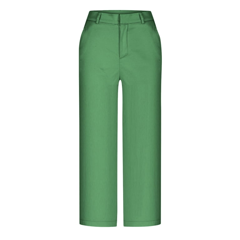 QATAINLAV Capri Pants for Women Summer 2025 Casual Stretch Cropped
