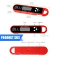 thumbnail image 5 of Magnetic Meat Thermometers 3S Fast Read Food Thermometers Folding Long Probe For Cooking Grilling Baking Milk Water, 5 of 8