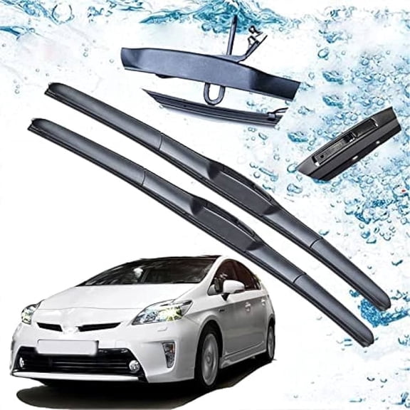 Hicarvi Windshield Wiper Blade Multi-Adapter Beam All Season Sizes