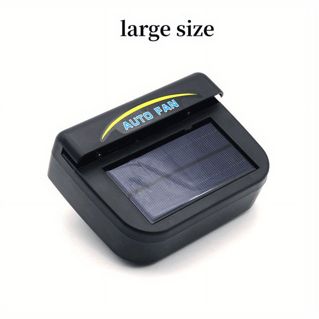 Stay Cool and Eco-Friendly with this Solar-Powered Car Ventilator Window Fan!