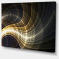 thumbnail image 2 of Design Art - Yellow Fractal Light Art, 2 of 3