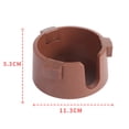 thumbnail image 3 of SAYOO Portavasos antiderrames, Posavasos Impermeable con Pegamento Inferior, Portavasos con Aislamiento Térmico para la Oficina en casa, 11.3 * 5.3 cm SAYOO casual, 3 of 7
