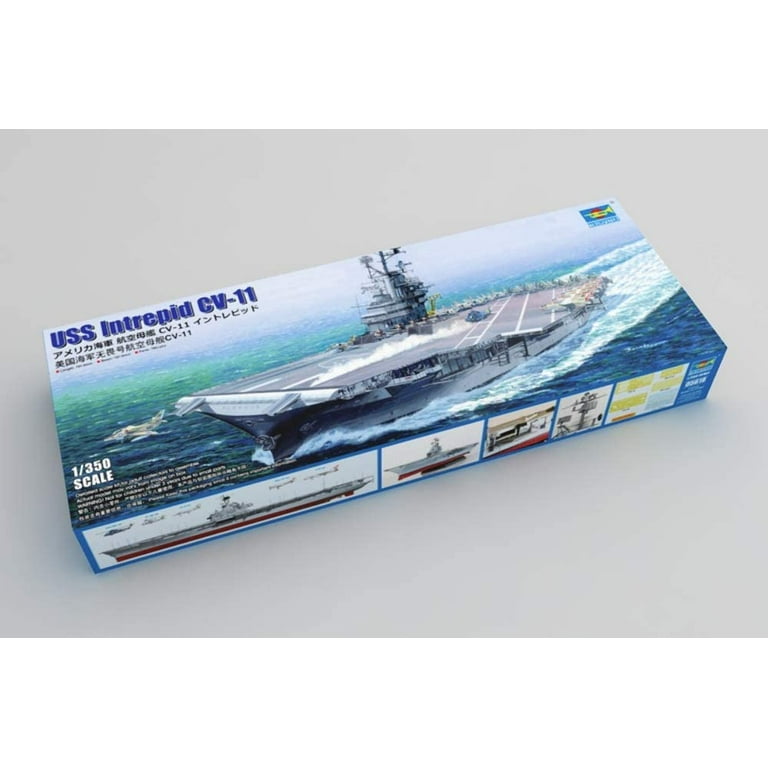 Trumpeter USS Intrepid CV11 Aircraft Carrier Plastic Model Kit 1