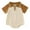Beige, variant on Sngxgn Baby Boy Bodysuits Sets Cotton Casual New born Clothes Comfort Outfit Baby(Brown,80)