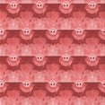 thumbnail image 1 of Ahgly Company Tapis d'Intérieur Lavables à la Machine, Carrés, Transitionnels, Rouges, 5 Pieds Carrés, 1 of 7