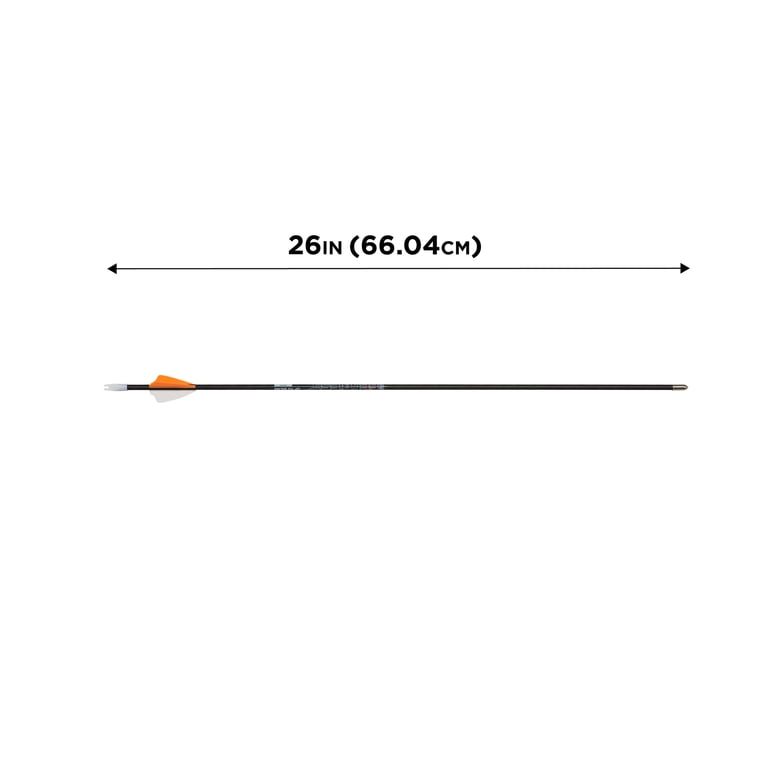 Allen Company 26 Fearless G2 Youth Fiberglass Arrow for Archery