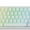 White Contour, variant on ATTACK SHARK X68 HE Rapid Trigger Mechanical Gaming Keyboard 60% Wired with Adjustable Actuation,Hall Effect Magnetic Switch,8KHz Polling Rate,RGB Backlit,Top Mount,Side Printed Keycap(White Contour)