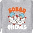 thumbnail image 3 of Dr. Seuss - Squad Ghouls Thing 1 and Thing 2 - Men's Crew Neck Fleece Pullover, 3 of 6