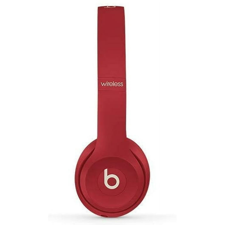 Restored Beats Solo3 Wireless On-Ear Headphones – Beats Club Collection –  Club Red (Refurbished)