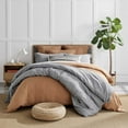 thumbnail image 6 of Levtex Home - 100% Linen - Queen Duvet Cover - Washed Linen - Sandstone - Duvet Cover Size (90x94in.), 6 of 7
