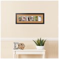 thumbnail image 2 of ArtToFrames Collage Photo Picture Frame with 6 - 3x5" Openings, Framed in Black with Amber and Black Mats (CDM-3926-51), 2 of 8