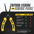 thumbnail image 7 of Beyond Fishing 8.5” Long Nose Fishing Pliers  – Needle Nose Fishing Pliers with Corrosion-Resistant Stainless Steel, Braid Cutter & Locking Mechanism – Perfect for Saltwater & Freshwater Fishing, 7 of 7