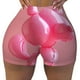 thumbnail image 2 of Fotbe Pink Balloon Puppy Art Shorts Sin Costuras – Shorts Deportivos de Cintura Alta para Mujer, Elásticos para Gimnasio, Yoga, Running o Ciclismo-Large, 2 of 8