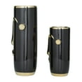 thumbnail image 3 of The Novogratz  Ceramic Face Vase with Gold Details (Set of 2) - White or Black Black, 3 of 5