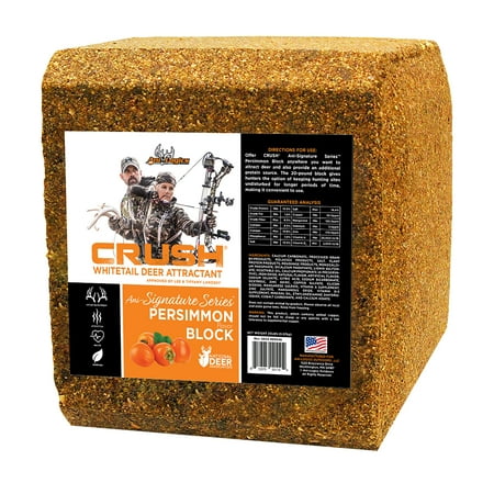 Ani-Logics Outdoors Crush Persimmon Deer Attractant 20lb Block 2Pack