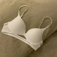 thumbnail image 2 of aidice Bras for Women No Underwire Front Clasp Spaghetti Strap Comfy Support Deep V Neck Everyday Bras, 2 of 4