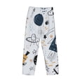 thumbnail image 5 of Daiia Cartoon Planets Men's Sleep Pant with Pockets and Drawstring,Pajama Pants-Small, 5 of 9