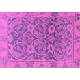 thumbnail image 1 of Ahgly Company Indoor Rectangle Abstract Purple Modern Area Rugs, 2' x 4', 1 of 4