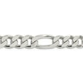 thumbnail image 3 of 925 Sterling Silver 15.1mm Figaro Chain 28 Inch, 3 of 7