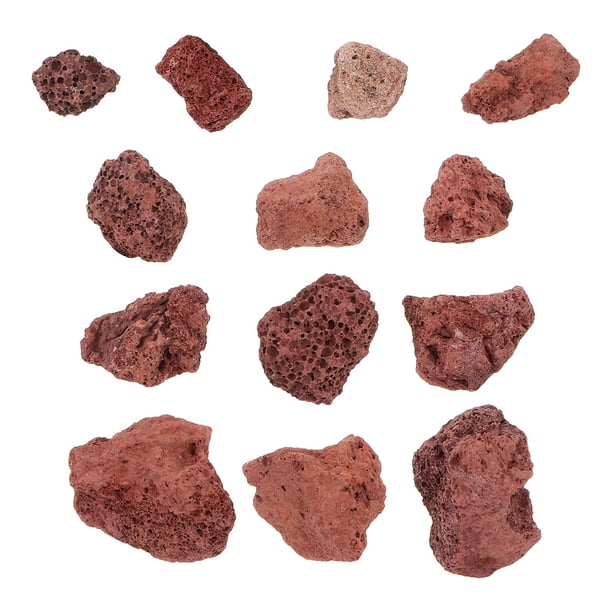 Adorno de la cueva de la cueva de la cueva de la cueva de la cueva de la cueva de la cueva de la cueva del acuario para la decoración (rojo oscuro)