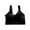 Black, variant on Bras for Women Plus Size Fashion Bra Solid Vest Camisole Breathable Push Up Tops Underwear V-Neck Back-Smoothing Bra Feature Hook and Eye Closure T-Shirt Bra Style Y-96 , Green