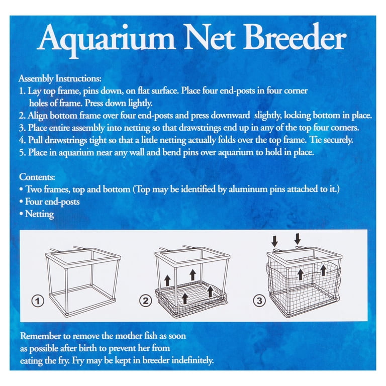 aquarium fish tank net feeding breeder 2 Pcs Hatchery Isolation Box,Nylon Mesh Fish Fry Hatchery Box Separation Net with Isolation Board : Pet Supplies DIY Fish Breeding Box at