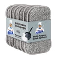 thumbnail image 1 of Esponjas para fregar MR.SIGA, reutilizables, de doble cara, para cocina, 6 unidades, 1 of 6