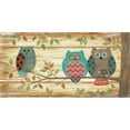 thumbnail image 3 of LaPoint, Annie 14x9 Black Modern Framed Museum Art Print Titled - Three Wise Owls, 3 of 5