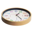 thumbnail image 3 of JoFomp Teaching Clock for Kids | 12 inch Educational Wall Clock for Learning Time, Silent Non-Ticking Quartz Decorative Wall Clock for Teacher's Classrooms or Children's Bedrooms, 3 of 6