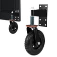 thumbnail image 2 of 8" Heavy Duty Fence Gate Wheel, 600lbs Load Capacity Spring Loaded Casters, 360° Rotation for Uneven Surfaces, 2 of 9