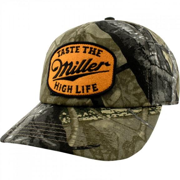 Miller High Life Patch Camo Colorway Adjustable Hat