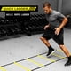 thumbnail image 2 of Juego de equipo de entrenamiento de velocidad con escalera de agilidad deportiva, 8 conos y paracaídas de resistencia de 16 peldaños, cuerda para saltar, 5 bandas de resistencia, para fútbol, correr,, 2 of 5
