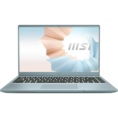 MSI Modern 14" FHD Laptop, Intel Core i7-1195G7, 16GB RAM, 512GB SSD, Windows 10 Home, Blue Stone, B11SB-651