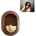 thumbnail image 1 of Feylona Door Chime, Walnut & Brass, Aura Series, Home Decor & Housewarming, Rustic Style, Hanging Mount, 1 of 5