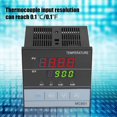 thumbnail image 4 of PID Temperature Controller, MC901 K Type PT100 Accurate Temperature Control Digital Thermostat PT100 Input Relay SSR Output, 4 of 4