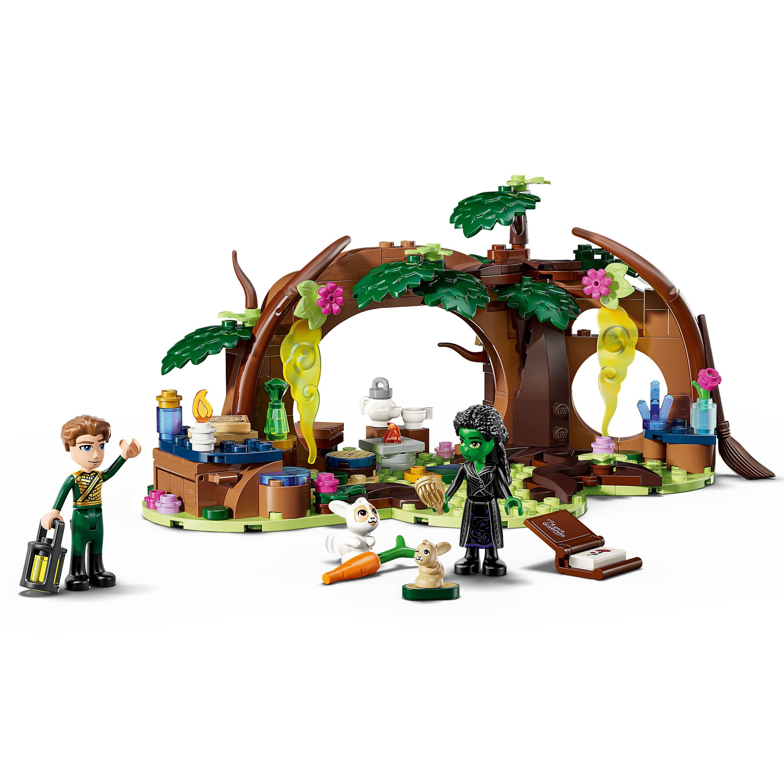 LEGO Wicked Elphaba’s Retreat Building Toy - Elphaba & Fiyero Toy Figures and Playset with Forest Friends - Pretend Play Building Blocks for Kids, Ages 7+ - Wicked Gift for Girls & Boys - 75687