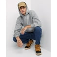 thumbnail image 6 of Hanes Ultimate Men's Heavyweight Fleece Hoodie Light Steel XL, 6 of 6
