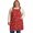 Red, variant on Koala Drink Iced Coffee Kitchen Aprons for Women with 2 Pockets, 35"x47" Modern City Sidewalk Funny CrossBack Adjustable Straps Cooking Aprons, Bib Apron for Baking Gardening