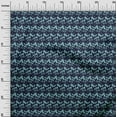 thumbnail image 3 of oneOone Cotton Flex Blue Fabric Floral Sewing Material Print Fabric By The Yard 40 Inch Wide, 3 of 4