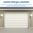 ITSELFER Heavy Duty Ballbearings Nylon Garage Door Rollers With Stem