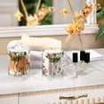 thumbnail image 7 of Watercolor Elegant Roses Translucent Plastic Cans Storage Canisters with Lid Set of 2, 7 of 7